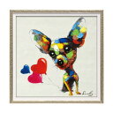 【決算SALE!クーポンで10%OFF】 オイル ペイント アート「アピール(Sサイズ)」 インテリア雑貨 アンティーク風 アート額 アートフレーム 壁掛け 額...