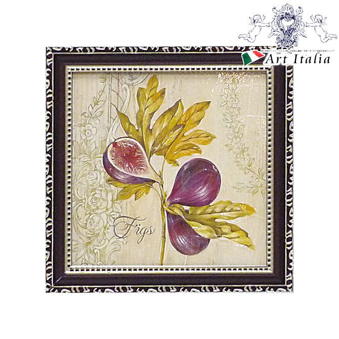 12/4(木)20時から【10%OFF】 ミニゲルアート フェリー・ステファニア 『いちじく』 ロココ調 アンティーク調 ヨーロピアン 額絵 アート インテリア...
