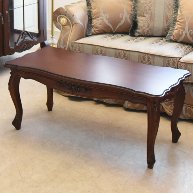 12/4(木)20時から【7,580円OFF】 ▲2026年2月末入荷予定▲ テーブル リビングテーブル PALMA マホガニー 幅105cm センターテーブル...