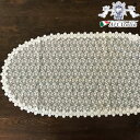 【誕生祭クーポン◆10%OFFで550円引】 テーブルセンター コットンチュールシリーズ〜Cotton Tulle レース コットン フラワー 刺繍 おしゃれ ...