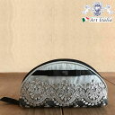 【誕生祭クーポン◆10%OFF】 眼鏡ケース シックビビアンシリーズ~Chic Vivienne 黒 レース ギュピール チュール 花柄 おしゃれ シック エレガント 【 メーカー直送 】