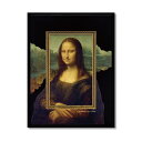 【決算SALE!クーポンで10%OFF】 名画 額 絵画 額アンティーク 額縁 アンティーク ビッグアート〜名画Sシリーズ〜(レオナルド・ダ・ヴィンチ「モナリザ...
