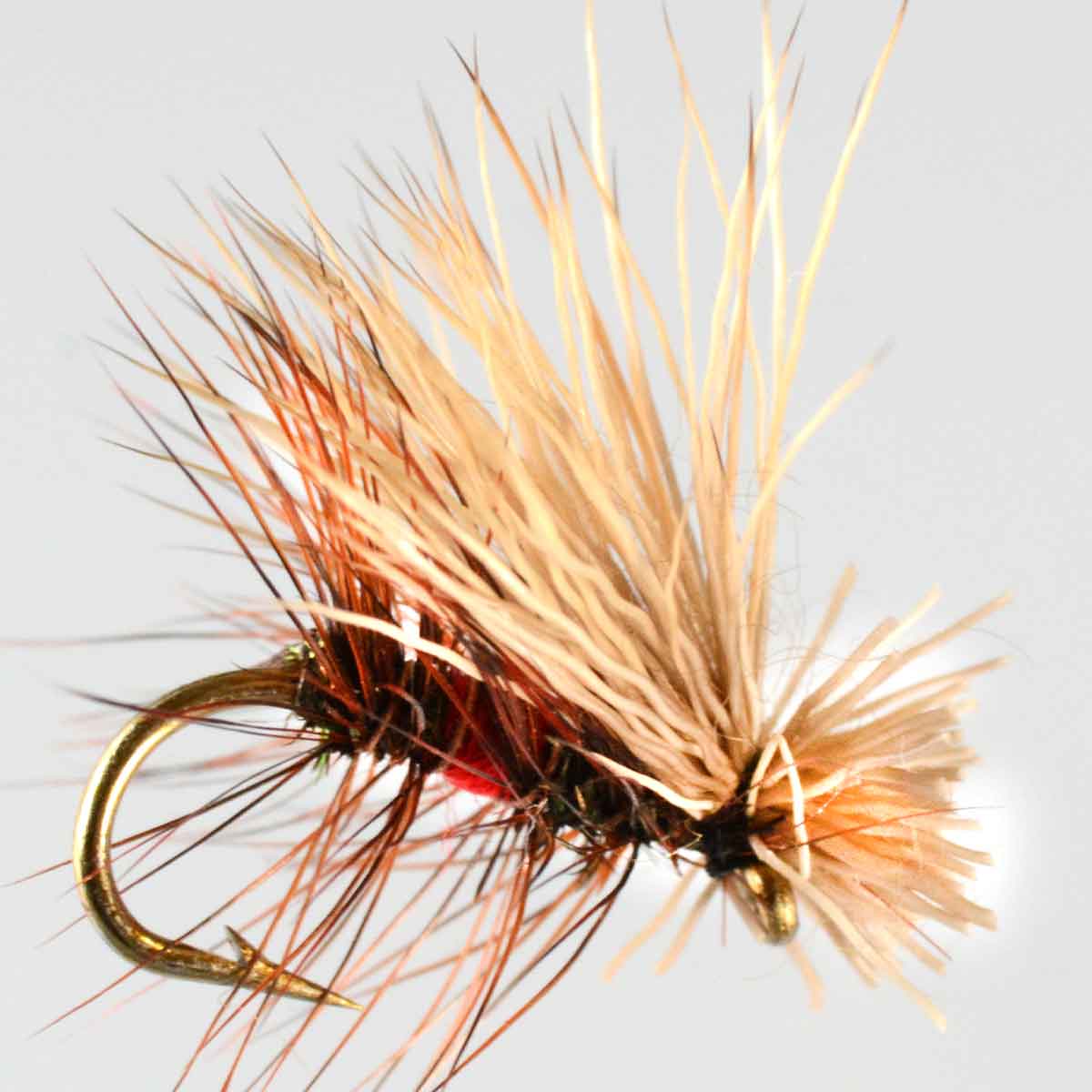 ドライフライ エルクヘアー カディス ロイヤル (#8 #10 #12 #14) 完成 フライ フィッシング 毛鉤 釣り ヤマメ イワナ アマゴ 渓流 管理釣り場