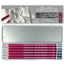 メール便可 クレタカラー クレオス グラファイト 6本セット Cretacolor Graphite Pencil 160-25