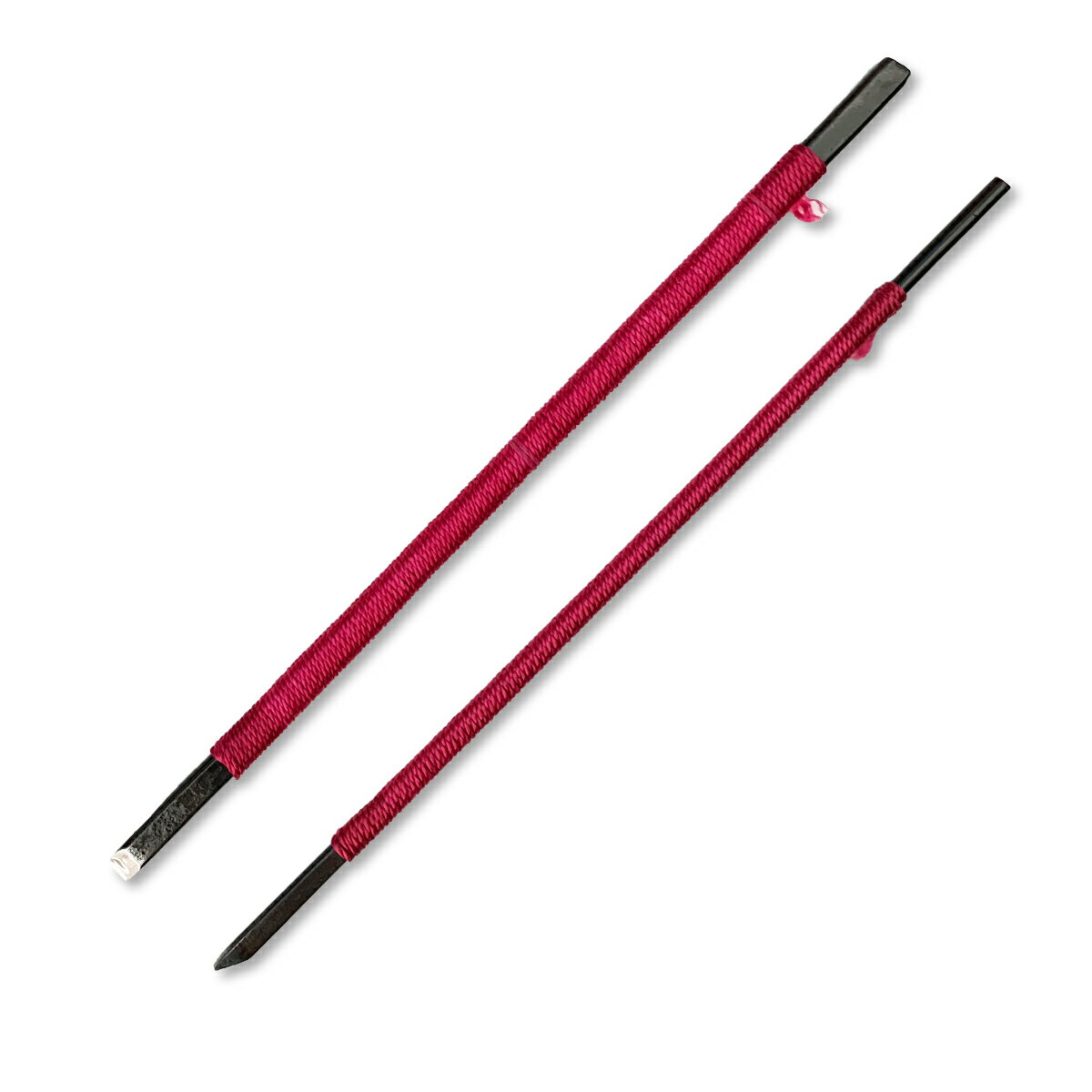 [ メール便可 ] てんこく彫刻刀セット 赤糸巻 2本組 【 てんこく はんこ 記念品 】