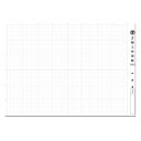 <当店オリジナル> 方眼工作用紙 A3判 両面白 100枚入 【 BSS 工作 紙 方眼 造形 製作 】