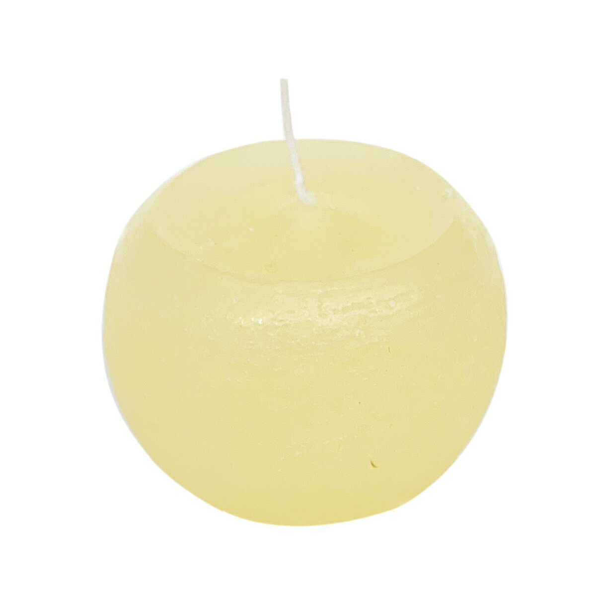 キャンドル ミニボール 無地 直径60mm 【 ろうそく 蝋燭 キャンドルづくり 無地 キャンドル素材 丸型 ..