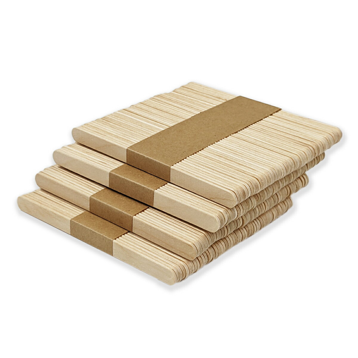 スティック棒 10×114mm 約200本組 アイスタジオ TO-459 【 アイスの棒 木材 素材 工作 夏休み アイススティック 】のサムネイル