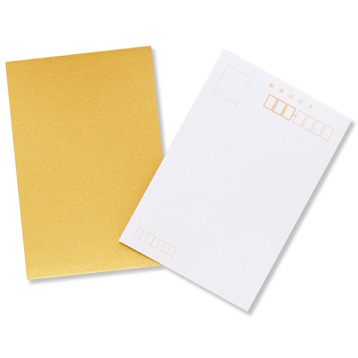 金色画仙紙はがき100枚組