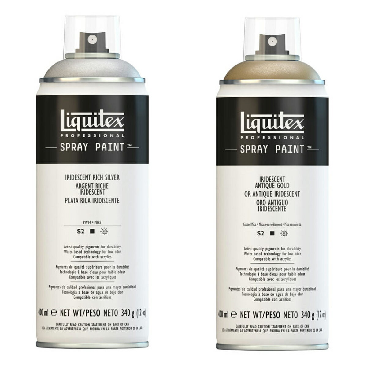 リキテックス スプレー 400mL 金銀色 1本 Liquitexのサムネイル