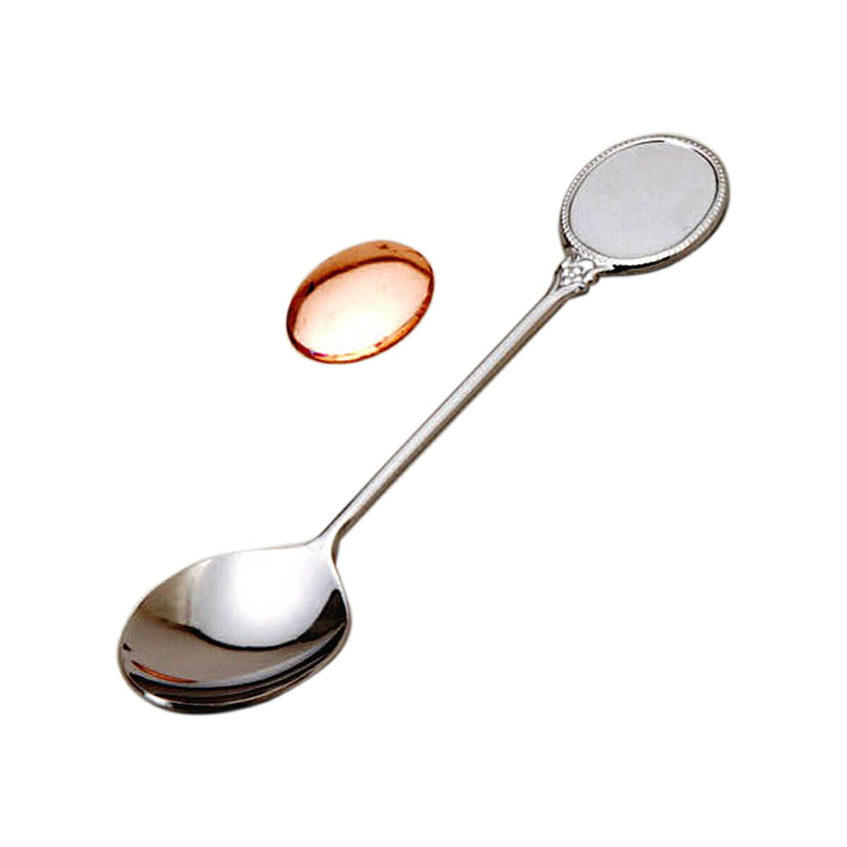 [ メール便可 ] 七宝用 カトラリー スプーン STS-32 【 七宝焼 七宝 パーツ 金具 】