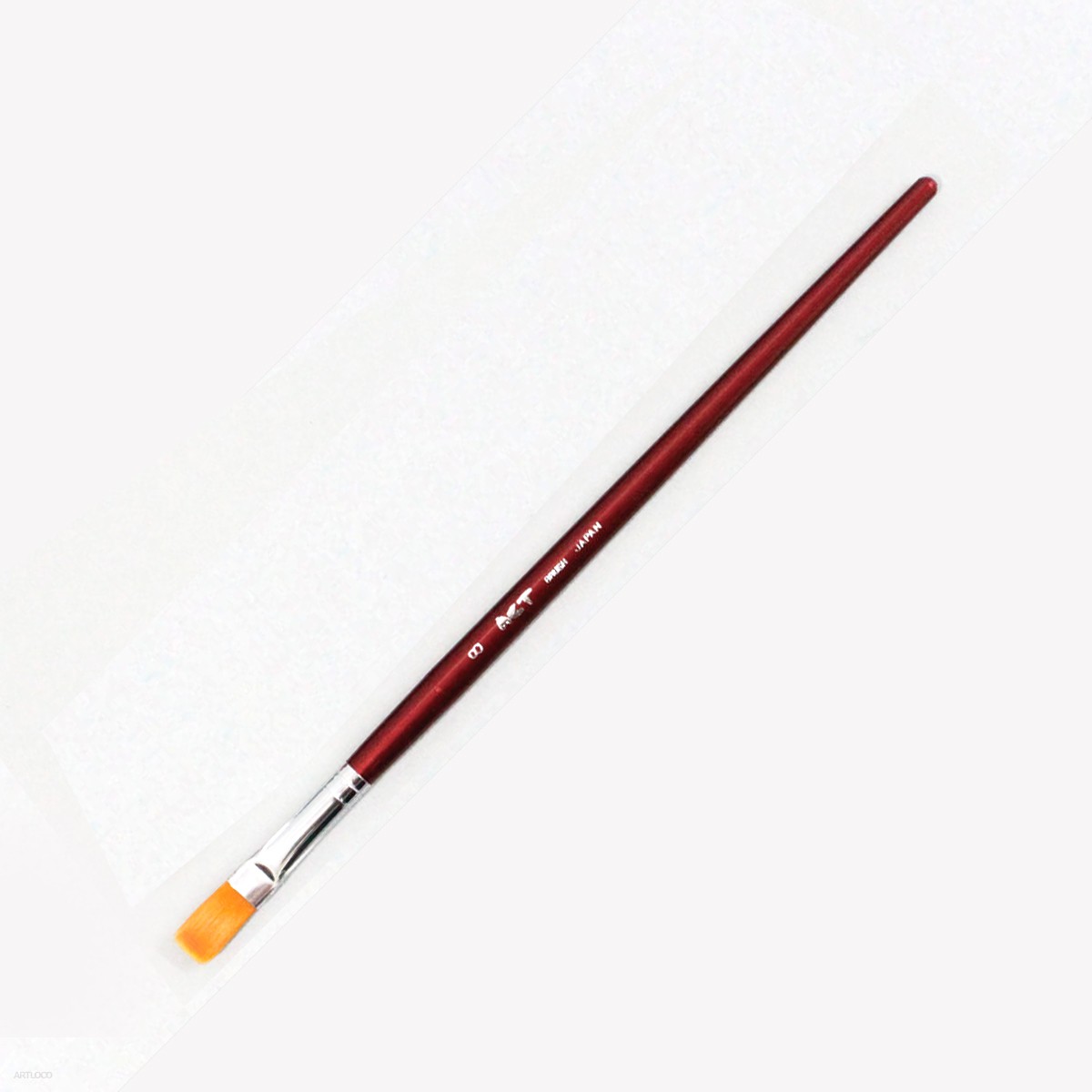 [ メール便可 ] 水彩筆 アクト 平 No.10 【 水彩画 ナイロン 筆 水彩筆 】