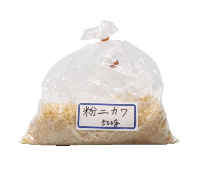 粉にかわ 500g 【 日本画 水墨画 にかわ 膠 】