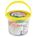 バケツ入りこむぎこねんど 12色セット ローラー ぬき型付 PS050 クツワ