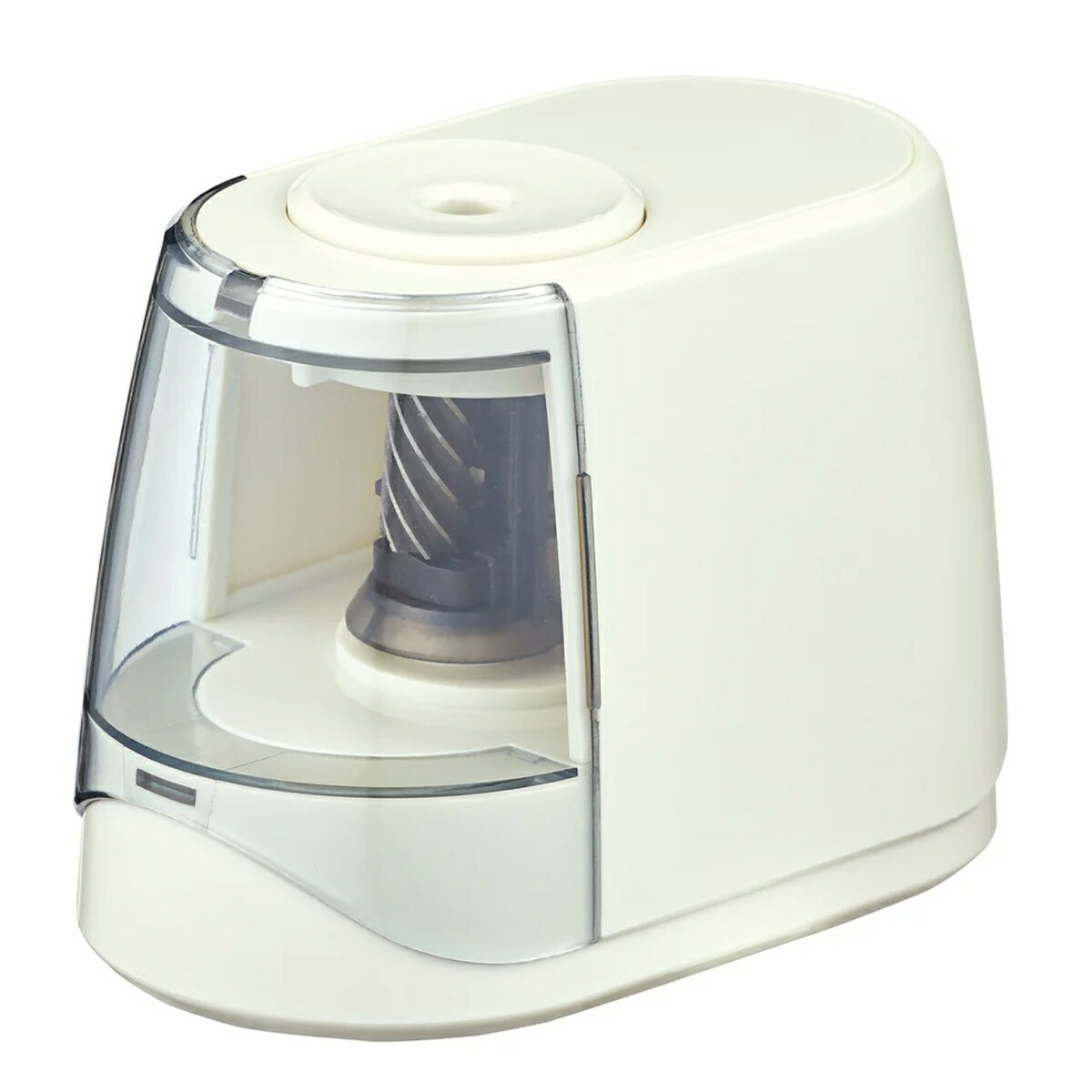 電動鉛筆削り ドッチモ ホワイト クツワ RS041WH 【 USB えんぴつけずり 卓上 】