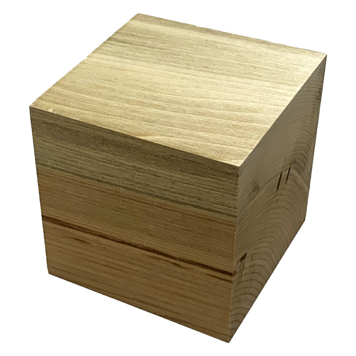 桂角材 H 約100×100×100mm 1個 【 工作素材 木工 木材 木彫 】