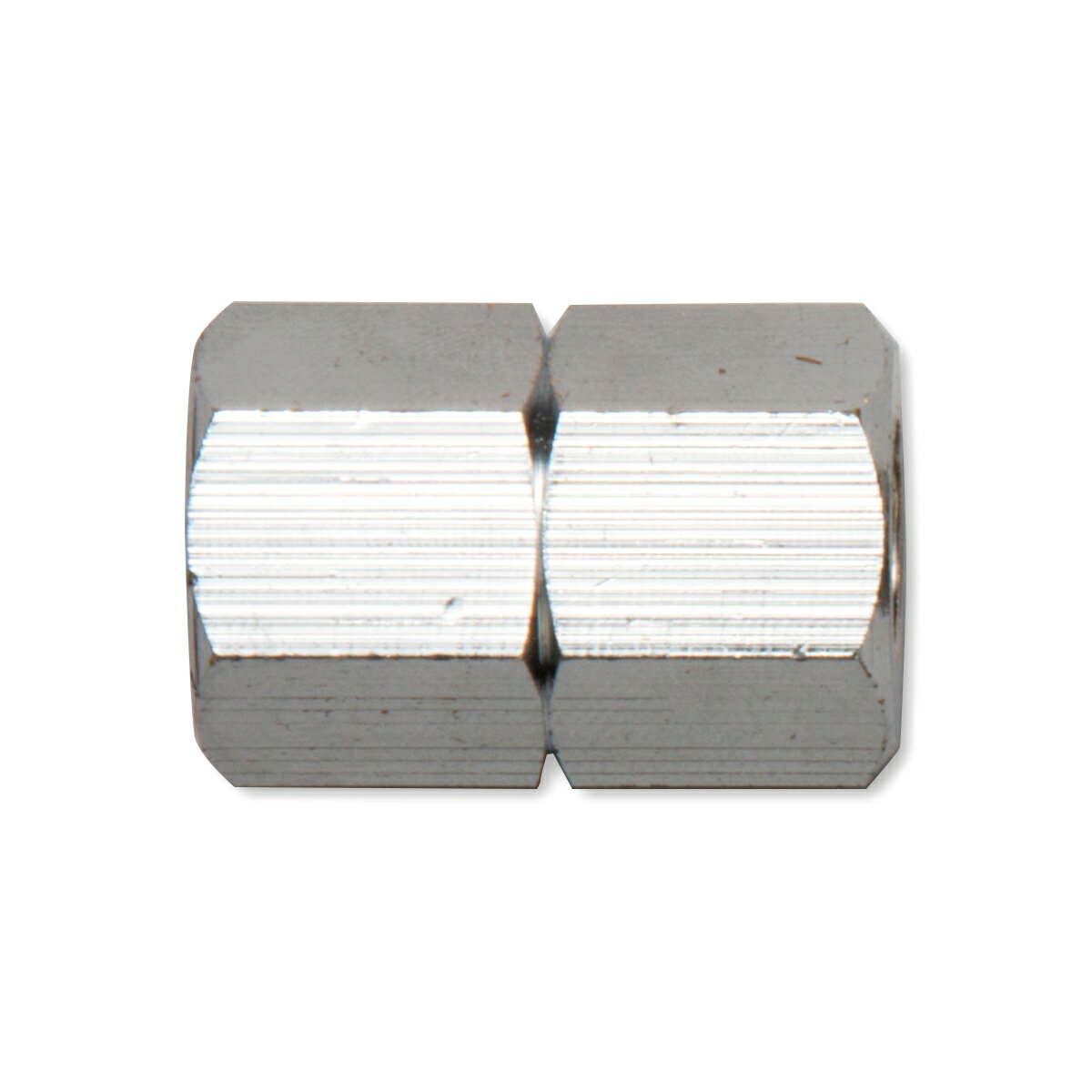 パッケージサイズ：50×86×20mm パッケージ重量：35g 特徴：メッキ仕上げのため耐食性に優れています 仕様：ネジ径:G1/4(PF1/4)×G1/4(PF1/4) 本体材質:黄銅(真鍮)メッキ仕上げ 使用最高圧力:1.0MPa 外ネジと外ネジを接続