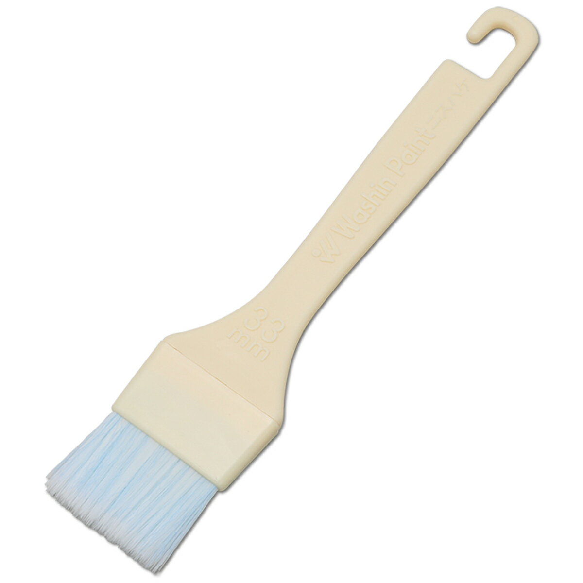 [ メール便可 ] ワシン ニスハケ ナイロン毛 幅33mm