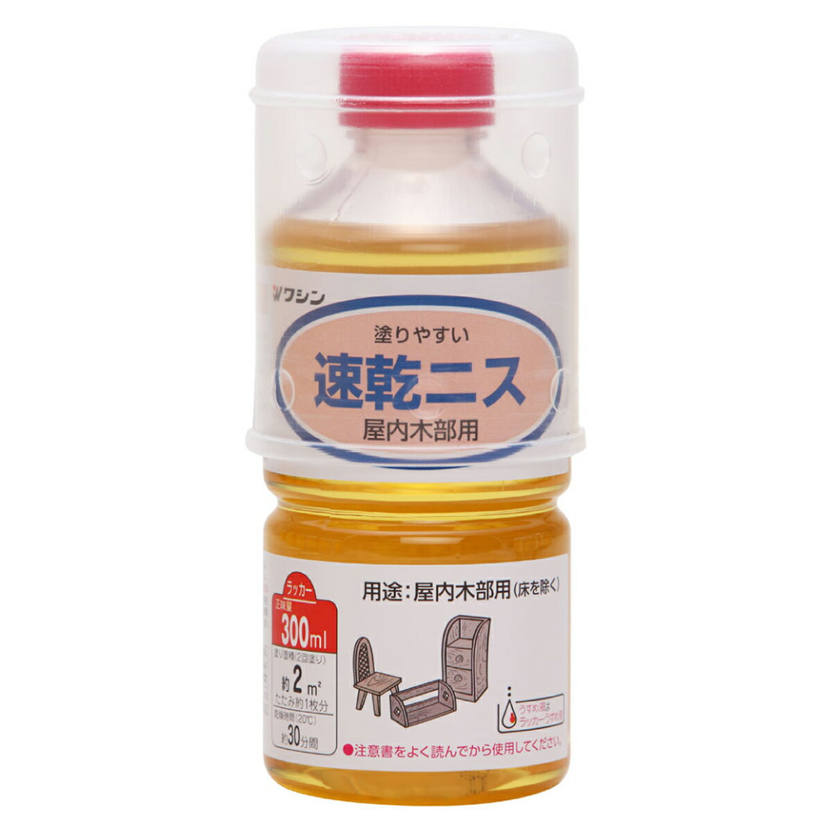 アサヒペン 木工用着色ニス 100ML (ゴールデンオーク)(代引不可)
