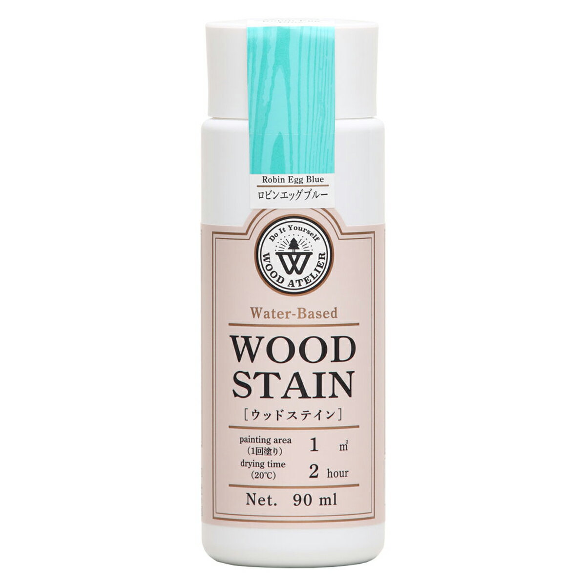 和信ペイント ウッドステイン 90mL WS-20 ロビンエッグブルー ウッドアトリエ