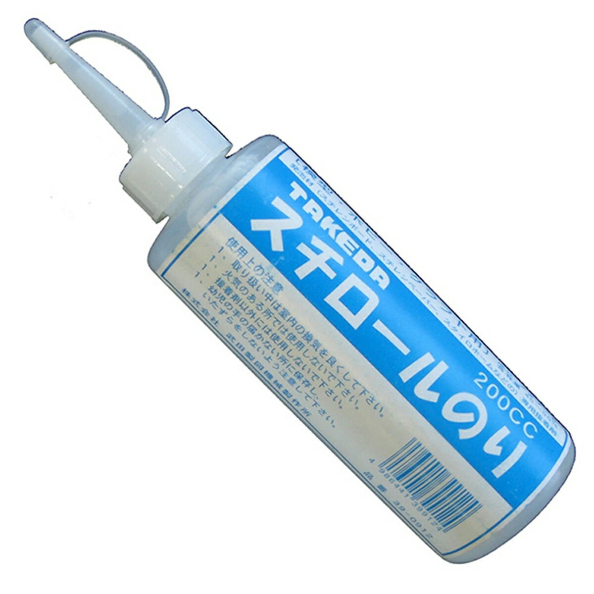 タケダ スチロールのり 200cc 発泡材専用接着剤 39-0912 【 模型 ホビー 発泡スチロール クラフト用 】