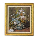 <お取り寄せ品> 複製大きな花瓶の花 ルノワール作 F10号 【 鑑賞 レプリカ 名画 西洋美術 印象派 静物画 】