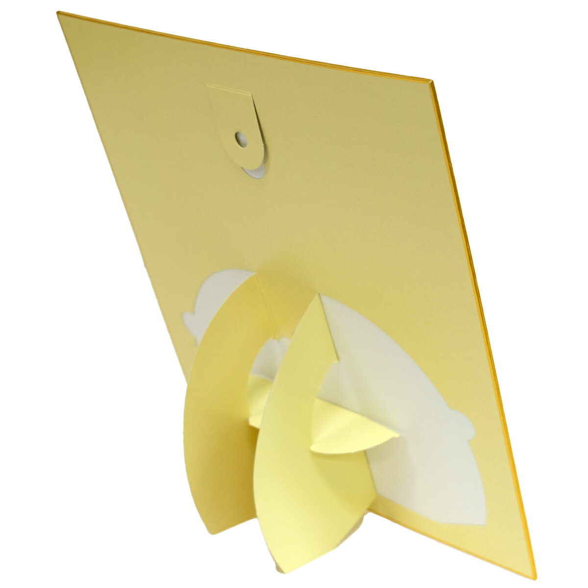 ディスプレイできる色紙 1枚 スタンド・フック付 【 色紙 インテリア 飾り フック付き 】