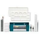 ターナー アクリルガッシュ プライム セット 13B4 11mL 11色 白2本 筆3本 定規 溝引棒 付 【 絵具 絵の具 アクリル絵具 アクリル絵の具 絵の...