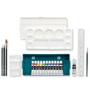 ターナー アクリルガッシュ プライム セット 12B4 11mL 11色 筆3本 定規 溝引棒付 【 絵具 絵の具 アクリル絵具 アクリル絵の具 絵の具セット ...