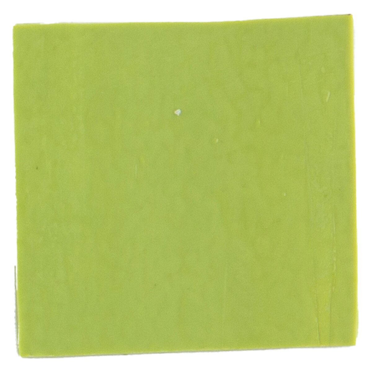 ベネチアン板ガラス 約50mm角 1枚 イエローグリーンパステル G104RV205