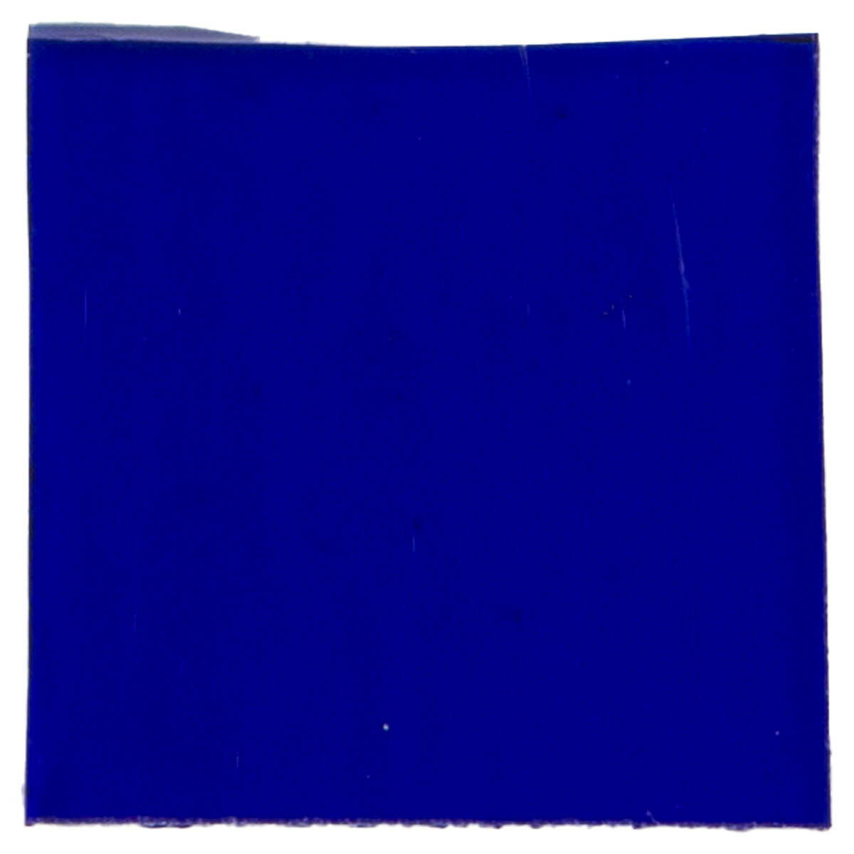 ベネチアン板ガラス 約50mm角 1枚 透明コバルトブルー GRV112