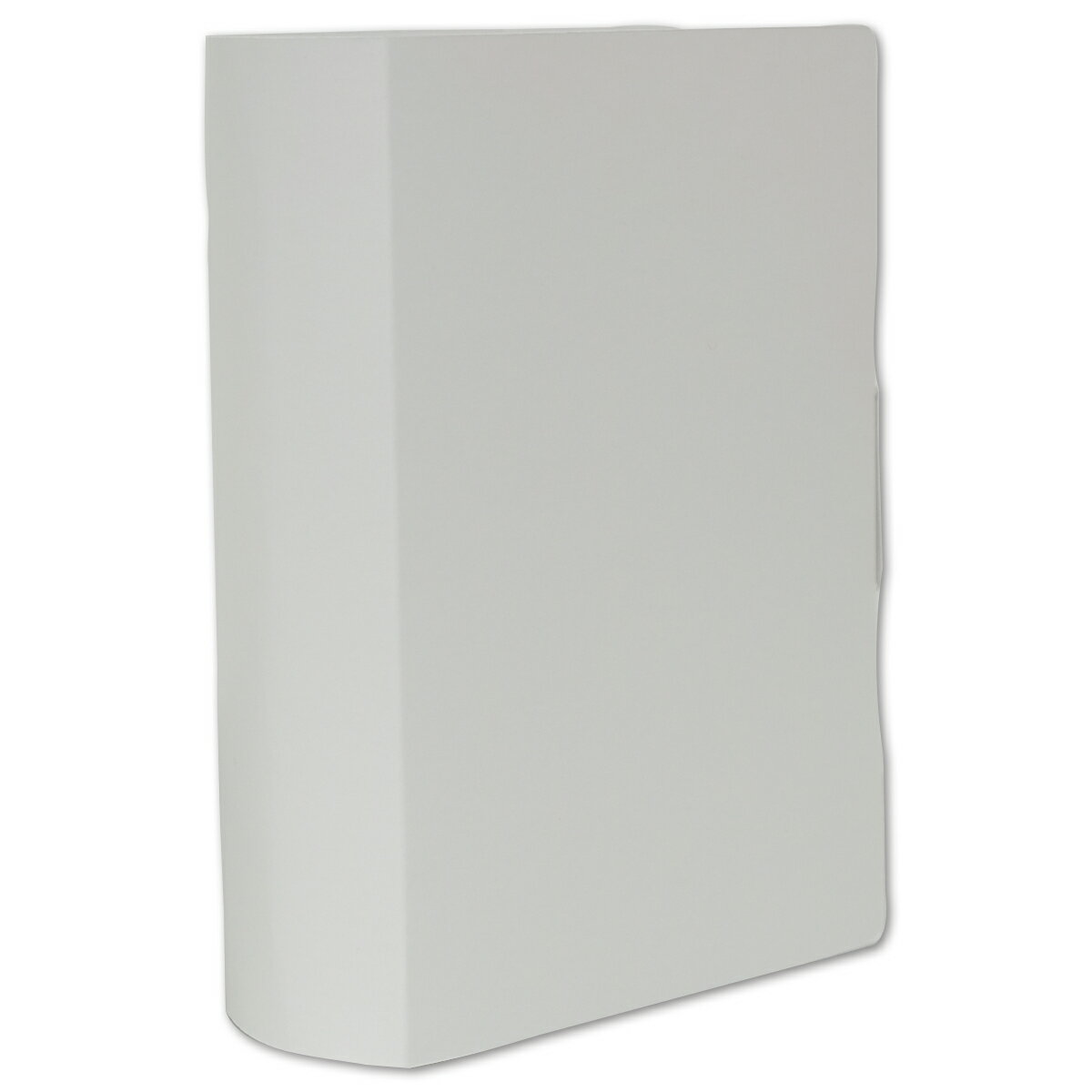 ブック型 ギフトボックス 120×50×178mm 組立式 【 ラッピング プレゼント ギフトbox 箱 無地 白 手作り ハンドメイド 】