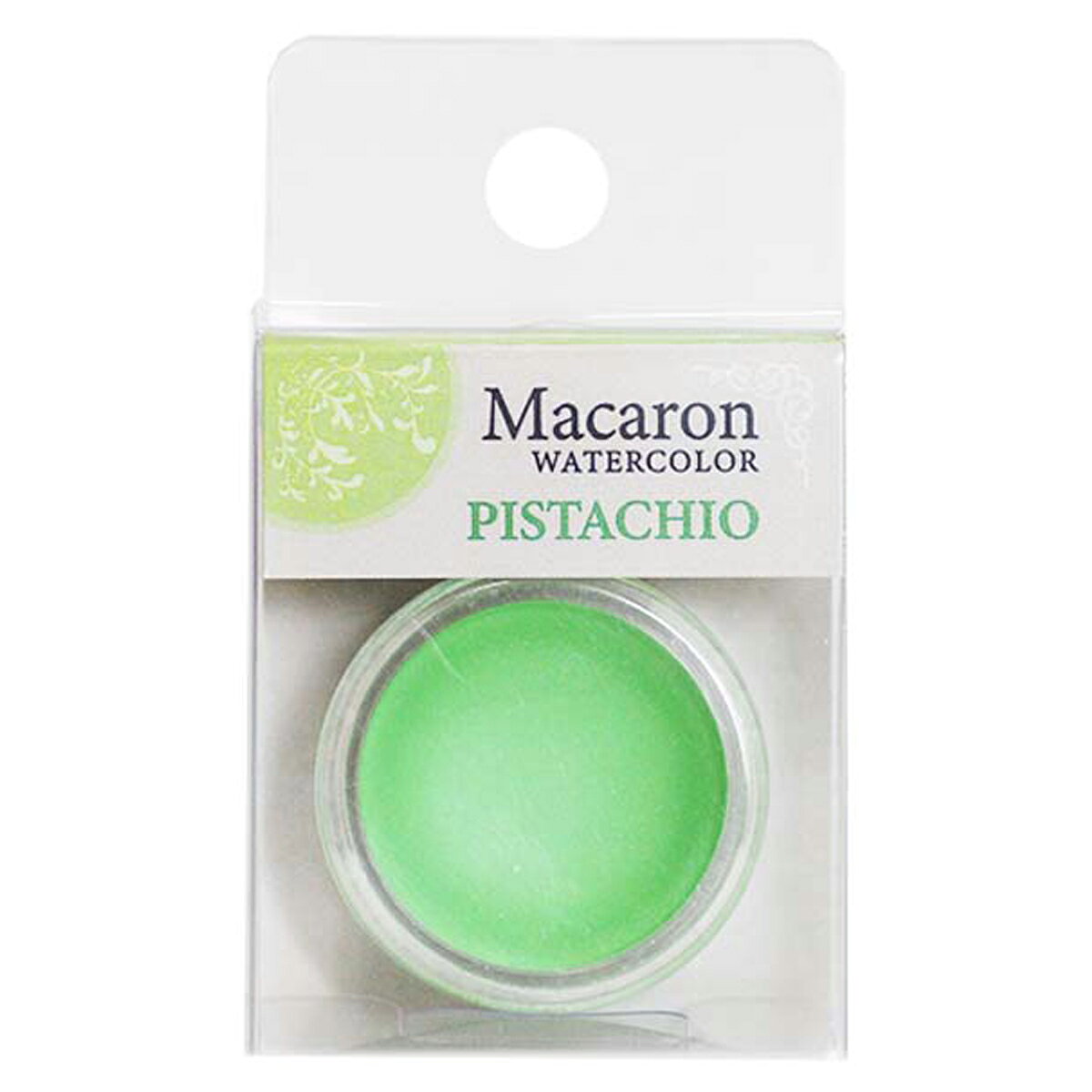 [ メール便可 ] クサカベ マカロンカラー 固形水彩絵具 03 ピスタチオ Macaron WATERCOLOR KUSAKABE 【 パステル 固形 水彩 絵の具 絵具 えのぐ 】