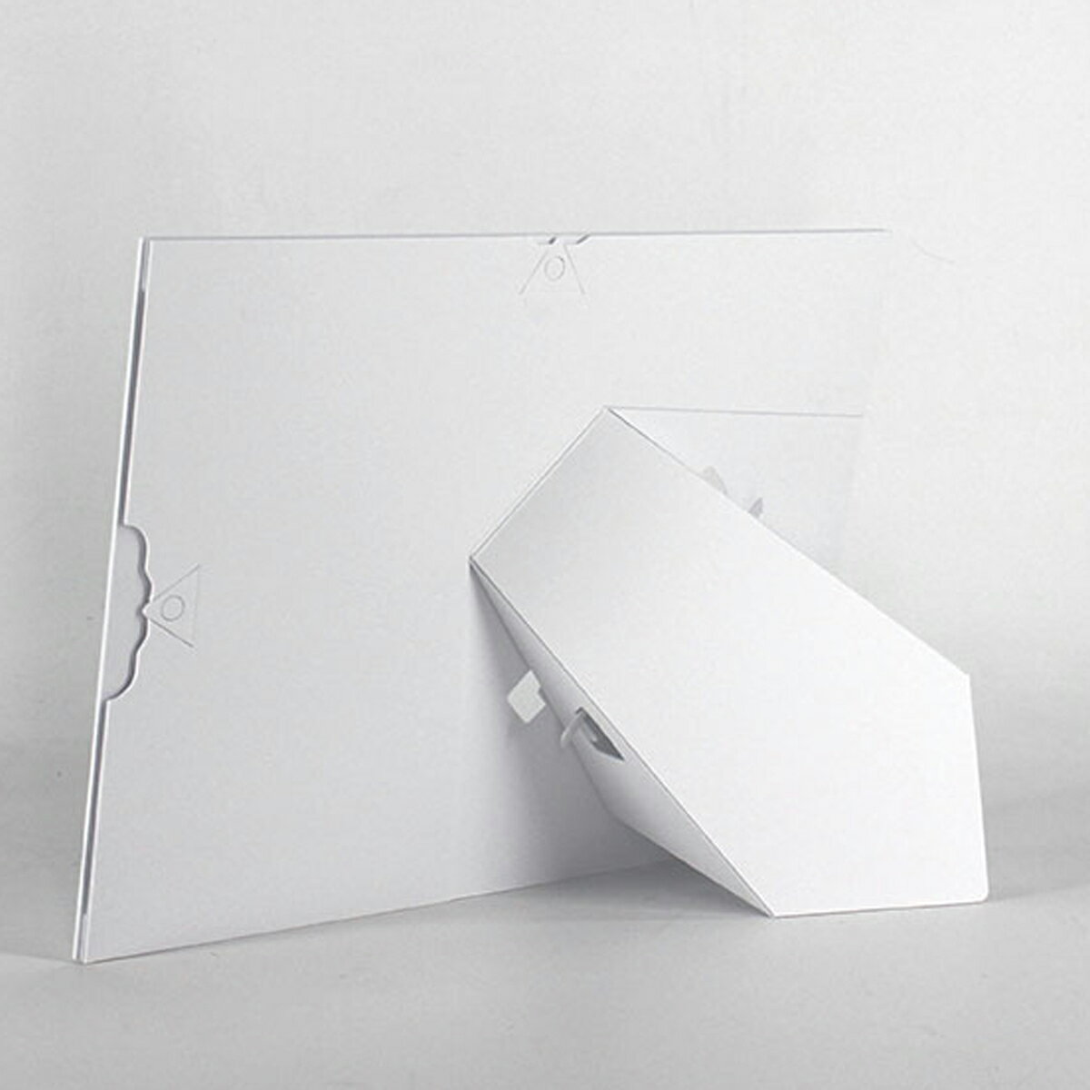 アートペーパーフレーム 白 A4 1枚 オリオン APF-A4-N8 【 ORION 紙製 スタンド 壁掛け ホワイト 】