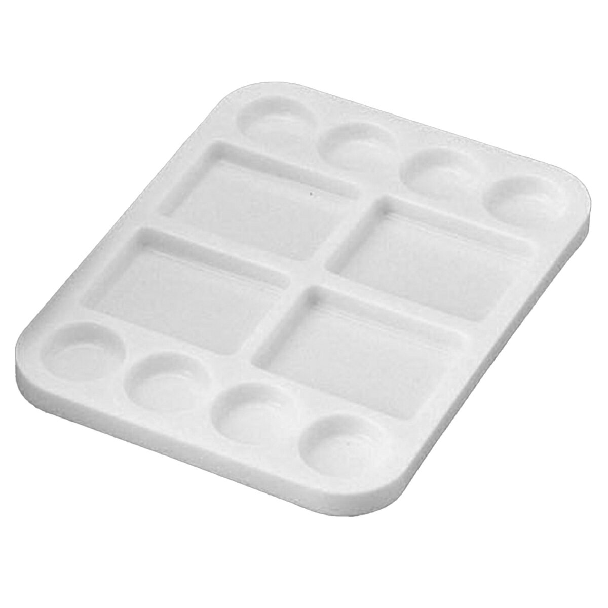 Fパレット (角筆洗用蓋兼用) 【 パレット 筆洗 えのぐ 絵の具 PS製 】