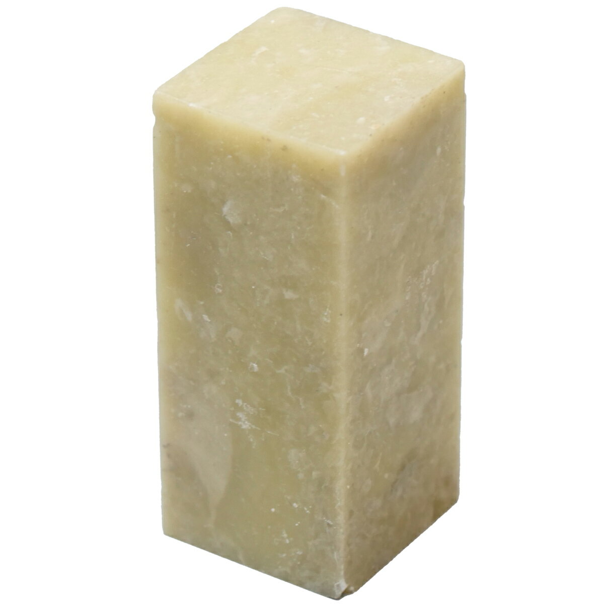 印材 青田石 30mm角×70mm 1個 道刃物工業 【 篆刻 てん刻 てんこく 石材 】