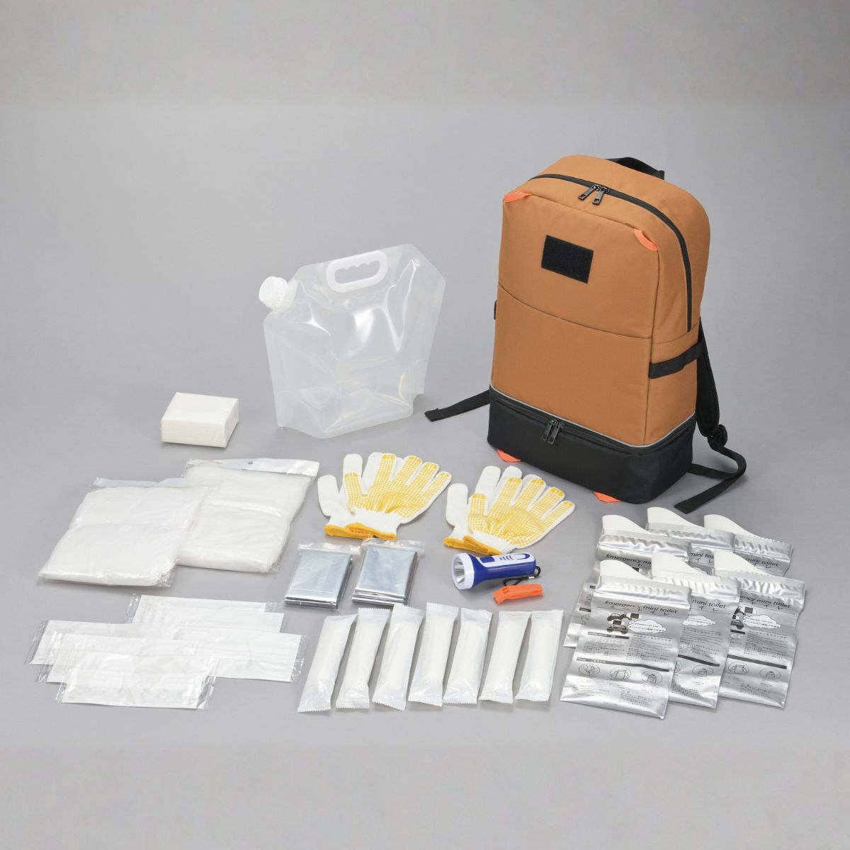 TAKAGI 高儀 災害対応用リュック 2人用 【 防災用品 災害時 防災バッグ 】 artloco-10015663 画材・ものづくりのアートロコ サンプル画像2