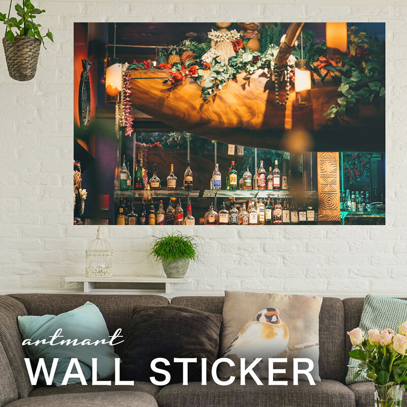 ウォールステッカー アートパネル アート 壁紙シール 壁シール インテリア ステッカー 写真 装飾 壁紙 北欧 自然 おすすめ おしゃれ 人気 綺麗 部屋 ショップ リビング オフィス ダイニング デザイン 家具 貼る コーディネイト アートマート 風景_店_20130726-012