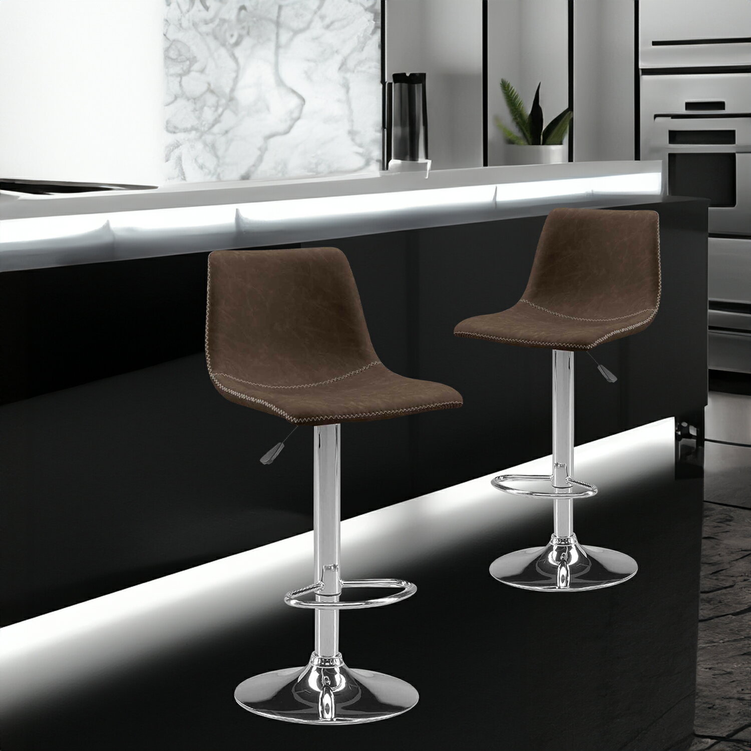 【組立品】 ラウンド チェア バー チェア ダイニング チェア Bar Chair バーチェア SP-3931-30 回転式 チェア デザイナーズチェア アームチェア 椅子 イス 回転 回る オフィス モダン 60cm サンコウ家具 Lot No.00 [3]