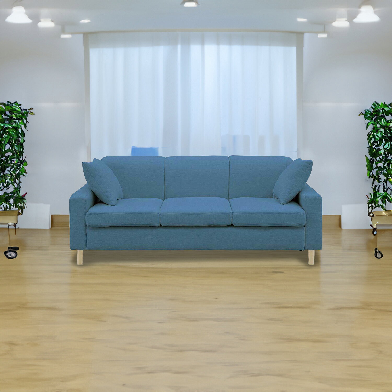 【組立品】 ソファ ローソファ FARBE ファーブ 3P コンパクト ソファ リビング 3人掛け 4人掛け チェア ルームチェア 脚 シンプル 肘付き 肘かけ モダン 180cm サンコウ家具 Lot No.01 [2]