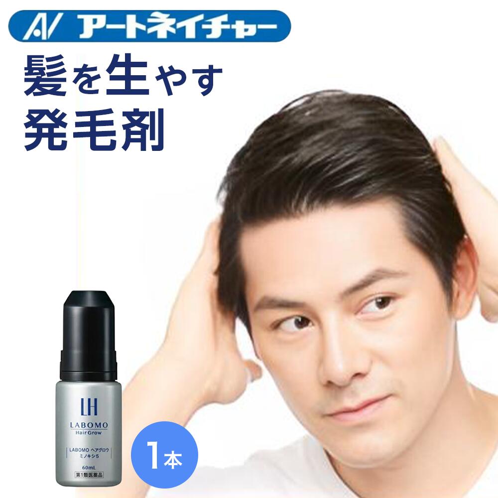 【第1類医薬品】公式 アートネイチャー ラボモ ヘアグロウ ミノキシ5 60mL 1本 発毛剤 ミノキシジル 5% 育毛剤 男性用 ミノキ 発毛 育毛 養毛 養毛剤 男性 発毛促進 抜け毛予防 薄毛対策 抜け…