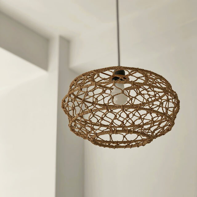 halo ペーパーコードシェード ペンダントライト コード100cm 口金E26【ART OF BLACK】のサムネイル