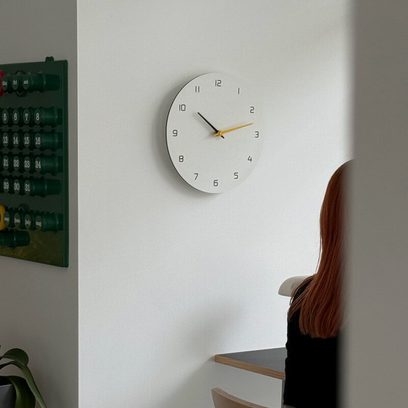予約販売6月上旬〜6月中旬頃発送予定 accent clock hands ウォールクロック 掛け時計 静音【ART OF BLACK】