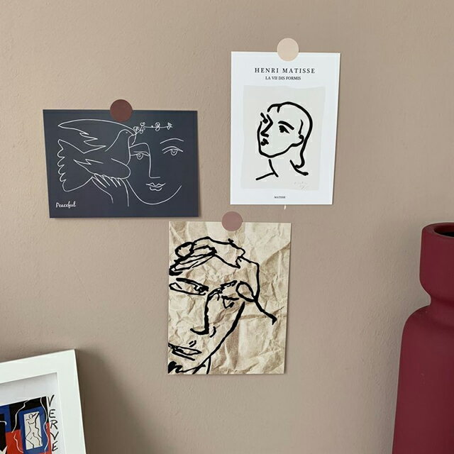 Henri Matisse アンリ・マティス アートポストカード 3枚セット 【ART OF BLACK】のサムネイル