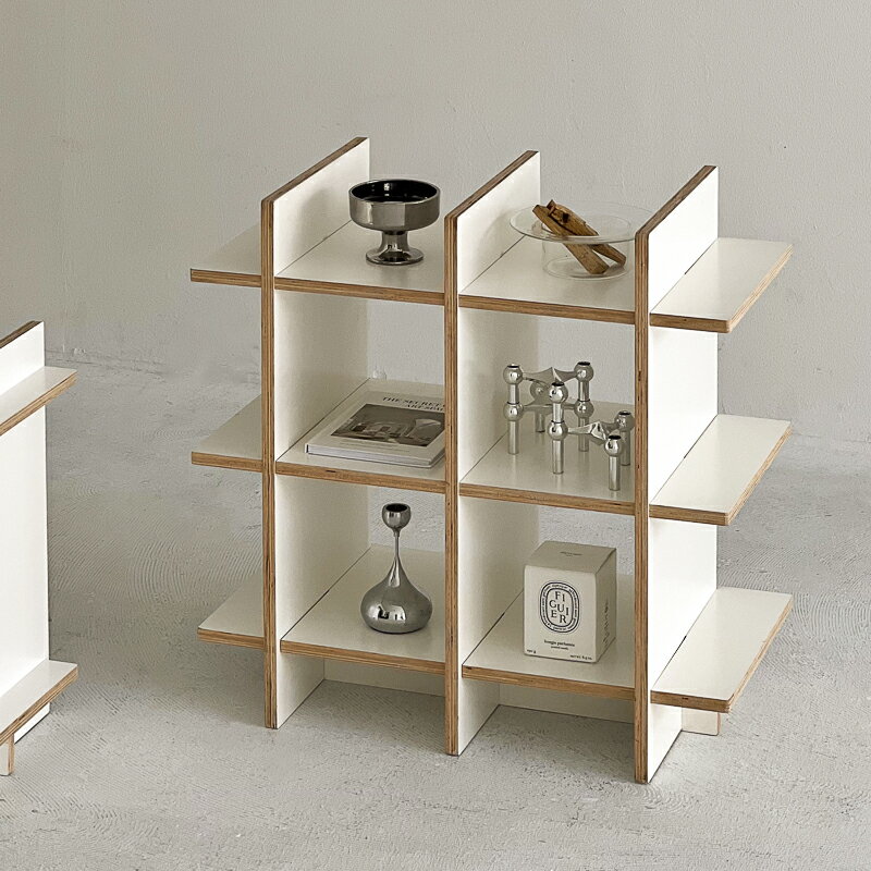 プライウッド スタンド オープンシェルフ【ART OF BLACK】