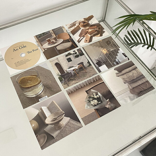 Natural スクエア ポストカード 9枚セット 【ART OF BLACK】