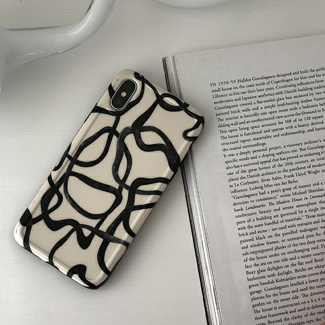 ラインアート柄 iPhoneケース iPhone7 iPhone8 iPhone7Plus iPhone8Plus iPhoneX iPhoneXs iPhoneXR iPhoneXsmax iPhone11 iPhone11pro iPhone11promax iPhone12 iPhone12pro iPhone12promax iPhone12mini iPhone13 13pro 13promax 【ART OF BLACK】