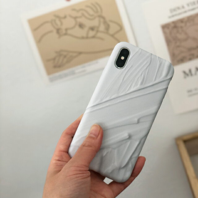 painting white iPhoneケース iPhone7 iPhone8 iPhone7Plus iPhone8Plus iPhoneX iPhoneXs iPhoneXR iPhone11 iPhone11pro iPhone12 iPhone12pro iPhone12mini TPU素材 【ART OF BLACK】