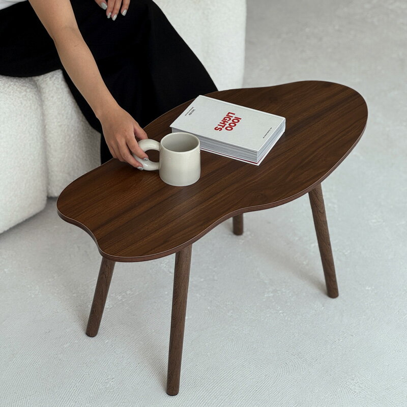 Wave コーヒーテーブル 80×40cm【ART OF BLACK】