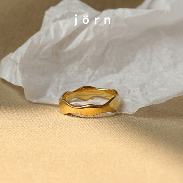 jornヨルン Deformed Ring 18k gold plated ネコポス送料無料